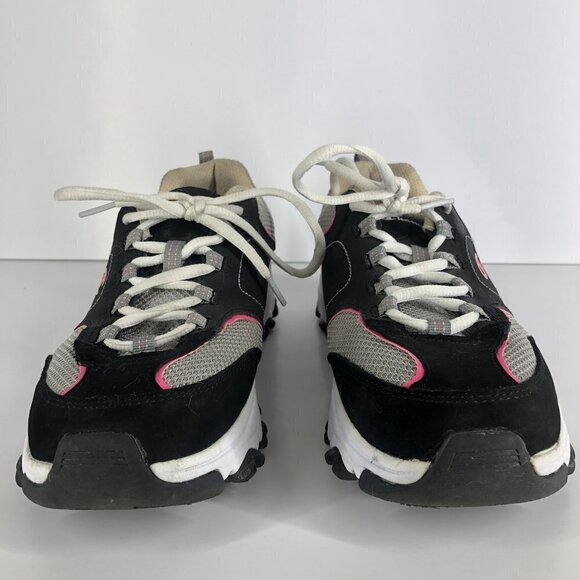 CHAMPION Black Pink White Running Athletic Shoes Sneakers Sz 9W - Picture 2 of 14